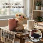 Highland Cow Planter, Whimsical Farmhouse Decorative Flower Pot - Image 2
