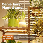 Bamworld Plant Stand with Grow Light for Indoor Plants Growing Corner Plant - Image 4