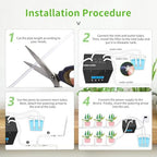 Plant Watering Devices, 20 Potted Indoor Houseplants Support, Plant Watering Devices, Auto Drip Irrigation Kit Programmable Water Timer - Image 5