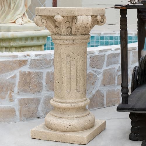 Vintage European Style Decorative Roman Column Pedestal Column Plant Stand - Image 3