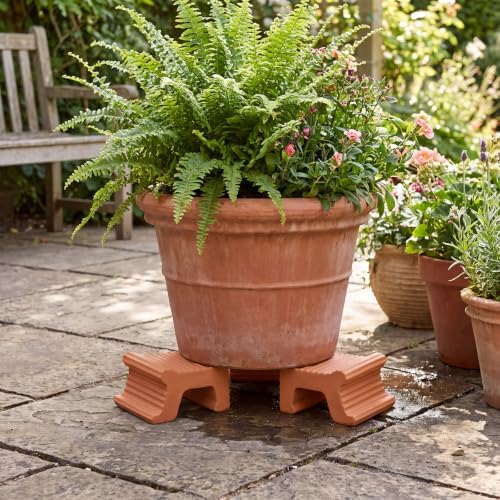 LemonRoad Extra Large Terra Cotta Cement Pot Feet for 20"-30" Pots - Image 4