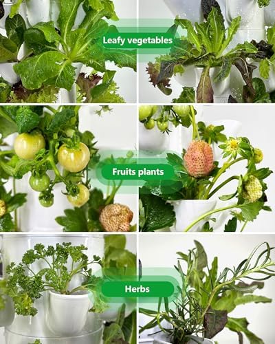 Hydroponic Tower Growing System, 30 Pods Vertical Indoor Garden - Image 5