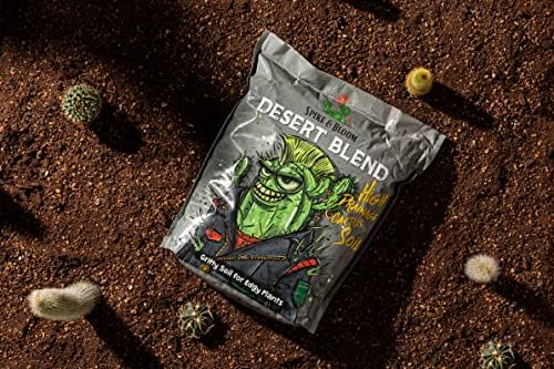 High Drainage Cactus Soil Potting Mix with Mycorrhizal Fungi - 8 Pounds / 4 Quarts of Soil for Succulents and Cactus - Slightly Acidic, Gritty Soil for Healthy Indoor Plants - Spike & Bloom - Image 6