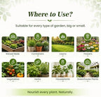 Eden Neem Fertilizer Bundle, 100% Organic Neem Cake 2-1-1 & Organic Enriched Rose Fertilizer 7-5-3 - Image 4