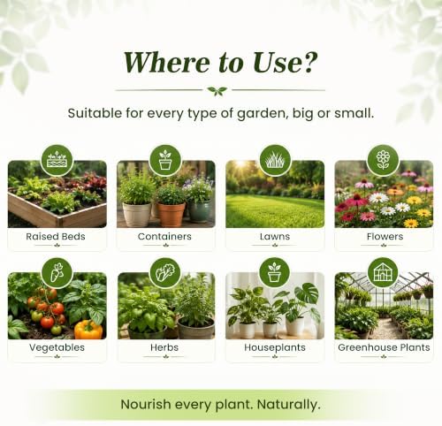 Eden Neem Fertilizer Bundle, 100% Organic Neem Cake 2-1-1 & Organic Enriched Rose Fertilizer 7-5-3 - Image 4