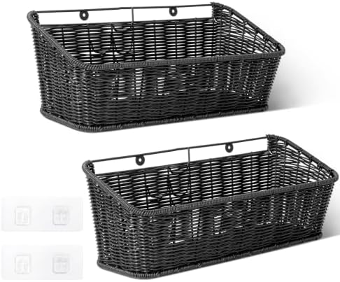 GRANNY SAYS Hanging Wall Basket, Wall Mount Basket for Kitchen, 2 Pack by GRANNYSAYS