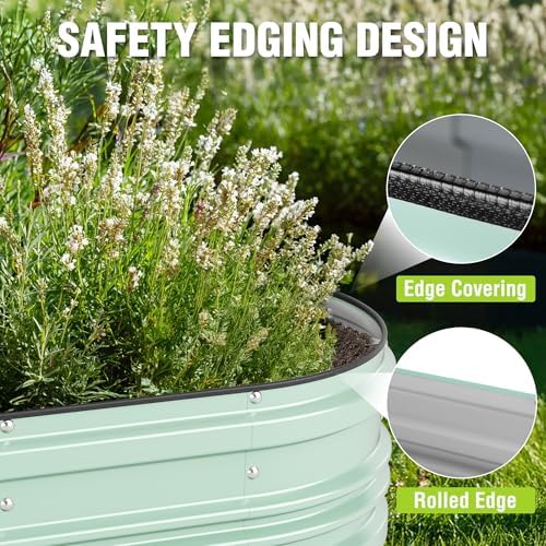 WORKPRO 4x2x1ft Galvanized Raised Garden Bed Set - Image 5