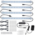 Litever Grow LED Light Strip Kits for Plants, 36W with Timer, Full Spectrum White Grow Lights, Easy Installation. Good for Indoor Plants Grow Shelf, Greenhouse, Grow Cabinets by Litever
