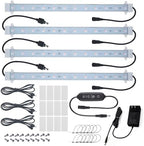 Litever Grow LED Light Strip Kits for Plants, 36W with Timer, Full Spectrum White Grow Lights, Easy Installation. Good for Indoor Plants Grow Shelf, Greenhouse, Grow Cabinets by Litever