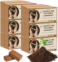 Legigo 12 Pack Coco Coir Bricks for Plants- 100% Organic Coconut Coir Soil by Legigo
