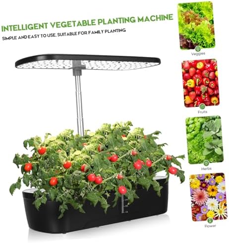 Outanaya 1set Hydroponics Growing Led Grow Light Automatic Indoor Garden for Vegetables Intelligent Control Capacity Suitable for Home Gardening - Image 7