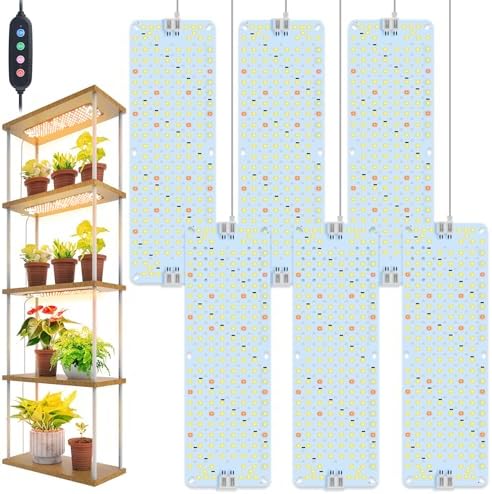 FECiDA High Output Flat Panel Grow Lights for Large Indoor Plant Shelves by FECiDAGrowLight
