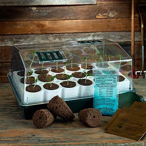Park Seed Original Bio Dome with 18 Whopper Cells, Seed Starter Kit, 18 Growing pods by ParkSeed