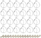 Sziqiqi Hanging Glass Globes Tealight Candle Holder, 24 Pcs by SZIQIQI