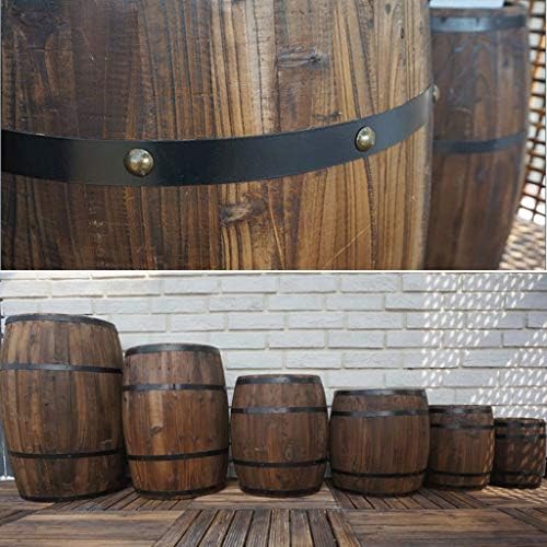 Oak Wine Barrel Oak barrels, resin and metal faucets store wine and spirits. A variety of capacity, oak wine barrels, beer, wine barrels, bars, solid wood barrel ornaments, exhibition wedding props - Image 2