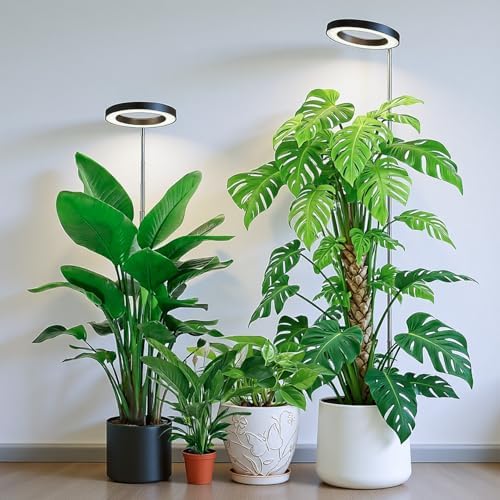 Kullsinss 6.3in Grow Light, Full Spectrum Plant Lights for Indoor Growing by HOME