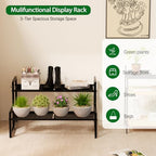 Garden 4 you 2 Tier Metal Stackable Plant Stand, Flower Pot Holder - Image 4