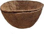 2PCS Hanging Basket Liners Coco Liner 20 Inch Round Coconut Coir Basket for Plants Replacement for Hanging Basket 100% Natural Coconut Fiber Plant Basket Liner for Garden Planter Flower Pot by FDGARDEN
