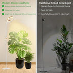 68" Full Spectrum Floor Grow Light with Stand for Tall& Large Indoor Plants - Image 6