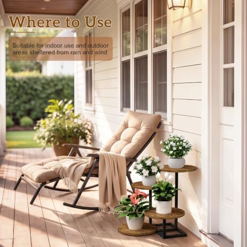 Small Plant Stand Indoor 4-Tier Plants Shelf, Tabletop, Window Sill, Floor - Image 5