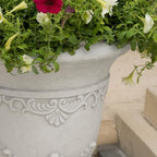 Merax Moroccan Urn Planter, 20-inch Handmade Indoor Outdoor Plant Pot for Garden, Patio, and Living Room, Classic Large Decorative Flower Pot - Image 7