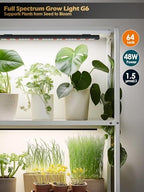 GLOWRIUM T5 Grow Light for Indoor Plants, 3500K Plant Light Strip - Image 4
