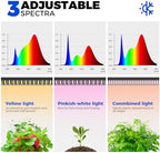 Barrina LP900 Indoor Greenhouse with 3 Full Spectrum Modes Light, 4 Tier - Image 4