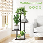 4 Tier Plant Stand Indoor Corner Tall Shelf for Multiple Plants - Image 6