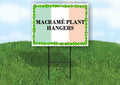Macramé Plant Hangers St. Patrick'S Day Irish Clover Flag Double Sided 18x24 in. Yard Road Sign by WorkHouseSigns