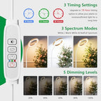 Full Spectrum 68" Floor Grow Lights for Indoor Plants with Base - Image 3