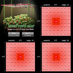 AGLEX 600W LED Grow Lights, Full Spectrum Grow Light with UV IR, Daisy Chain Plant Bar Style Grow Light Foldable & Dimmable for Indoor Growing Commercial Hydroponic Growing Lamp 5x5ft Core Coverage - Image 4