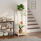 2 Tier Plant Stand Indoor Corner Tall Square Shape Plant Shelf - Image 3