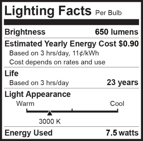 Bioluz LED 20 Pack BR30 LED Bulbs, Indoor Flood Lights 90+ CRI 65W Equivalent uses 7.5W 3000K Soft White 650 Lumens, E26 Base Dimmable Instant On Interior Home UL Listed FCC RoAS Title 20 Certified - Image 6