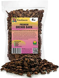 GARDENERA New Zealand Pinus Radiata Bark - Organic Hand Mixed New Zealand Orchiata Pine Bark for Orchids - Medium Chips 9-12mm - 4 Quart Bag by Gardenera