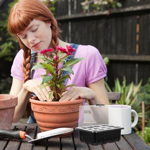 BESPORTBLE Multi Hole Plant Nursery Tray Set PVC Portable Outdoor Gardening - Image 7