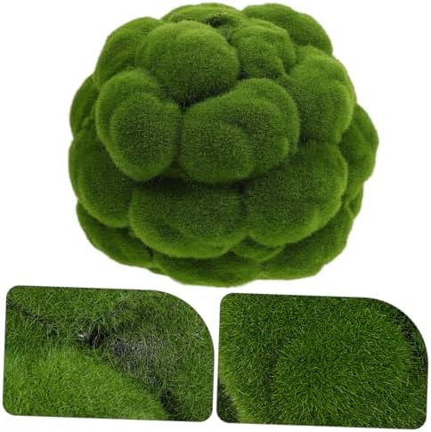 Simulated Moss Ball Decorative Balls for Crafts Fake Plants for Indoor Window Ceiling Landscape - Image 3