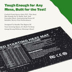 Epic Gardening Seedling Heat Mat for Plants – High-Performance 20W Heavy-Duty PVC Heating Mat for Seed Germination, Plant Growth, & Fermentation | Durable & Reliable Warmth for Indoor Gardening - Image 5