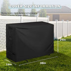Outdoor Raised Garden Bed Cover for LEETOLLA Elevate 32" Raised Garden Bed, Outdoor Planter Box Stand Cover for Mobile Elevated Wood Planter/Planting Bed-Waterproof All Weather Protection - Image 7