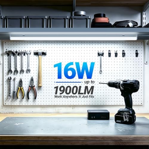 Barrina (Pack of 6 LED T5 Shop Light 3FT, 6500K Super Bright White, 16W - Image 3