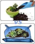 Garden Tools, Shovel, Foldable Plant Repotting Mat, Thicken Square, 2 Pcs(75x75cm) - Image 5