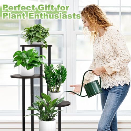 5 Tier Plant Stand Indoor Corner Tall Shelf for Multiple Plants - Image 4