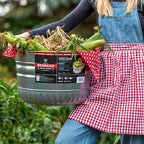 Behrens Galvanized Bushel Basket (1 Bushel) - Image 4