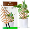 Treleaf Palmella Palm Leaf Inspired Wooden Trellis – Regular Size Indoor Plant Support for Climbing Plants – 12” Decorative Houseplant Trellis and Wooden Plant Stake for Potted Vines by TRELEAF
