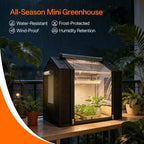 Bstrip Small Greenhouse, GM3 Indoor Greenhouse with Grow Light, Auto Timer - Image 2