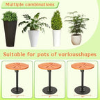Plant Risers for Inside Pots,12-21" Adjustable Plant Inserts for Large Pots - Image 4