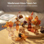 Glasseam Mushroom Plant Propagation Station, 10Pcs Small Glass Vases Bulk - Image 5