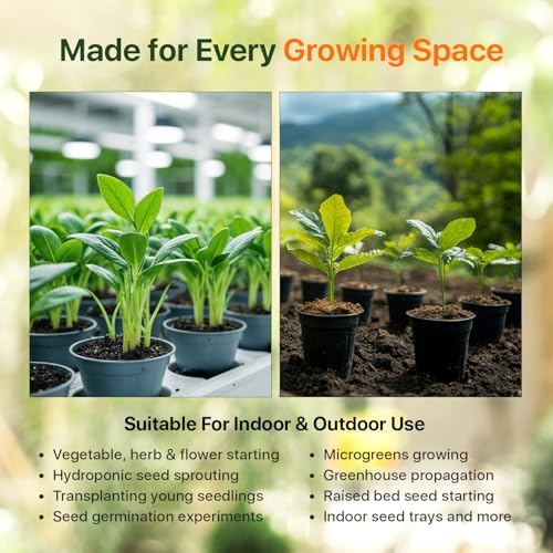 WONDER SOIL | 1000 Organic Seed Starter Pellets | Ready to Plant Seed Starting Soil Loaded with Pre-Mixed Nutrients | Fast Germination | Indoor or Outdoor | 1000 Count - Image 6