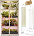 CARPATHEN Indoor Greenhouse with Grow Light, 4 Tiers 27.2"L x 19.3"W x 54"H by Carpathen-ExpertIrrigationsforNourishingGardens