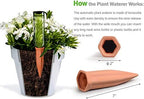 B SEPOR Ceramic Plant Waterer Terracotta Self Watering Spikes for Vacation or Holiday (10Pack) - Image 3