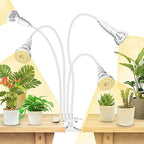 SANSI Grow Lights for Indoor Plants, 40W Clip-On Gooseneck LED Plant Lights by SANSI